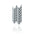 Concrete Cladding - HERRINGBONE M REVERS Wall Panels colour swatch on white background DecorMania UK