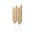 Concrete Cladding - HERRINGBONE M Wall Panels colour swatch on white background DecorMania UK