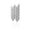Concrete Cladding - HERRINGBONE M Wall Panels colour swatch on white background DecorMania UK