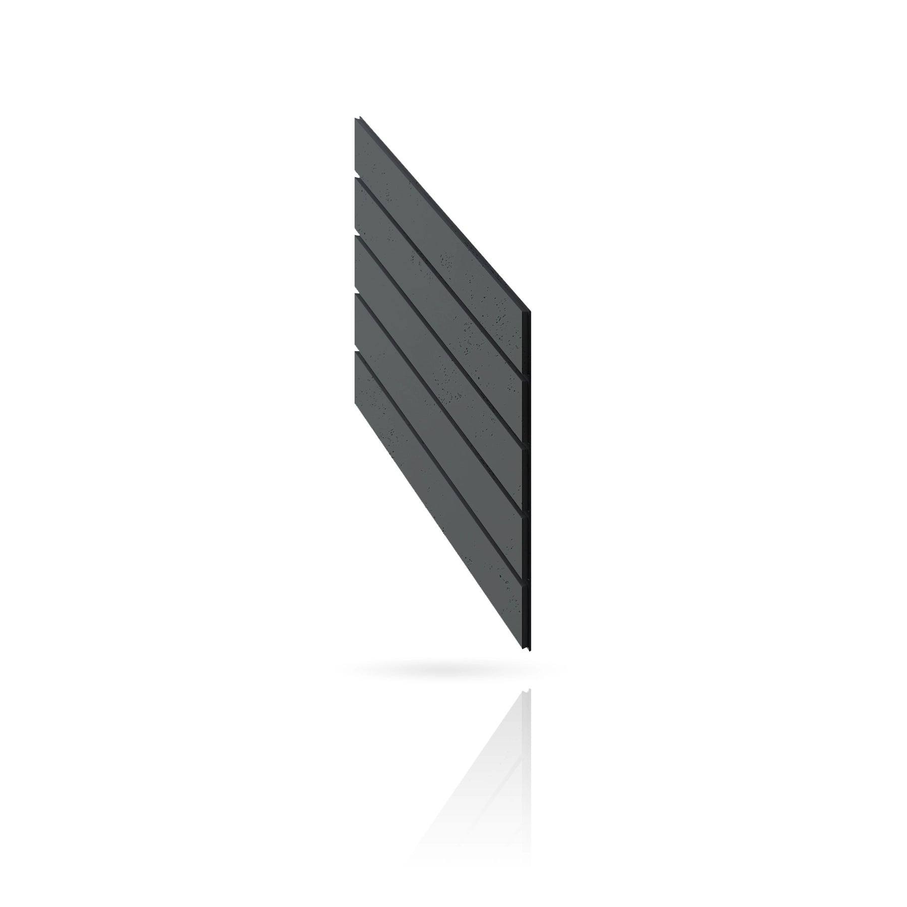 Concrete Cladding - HERRINGBONE PART Wall Panels colour swatch on white background DecorMania UK