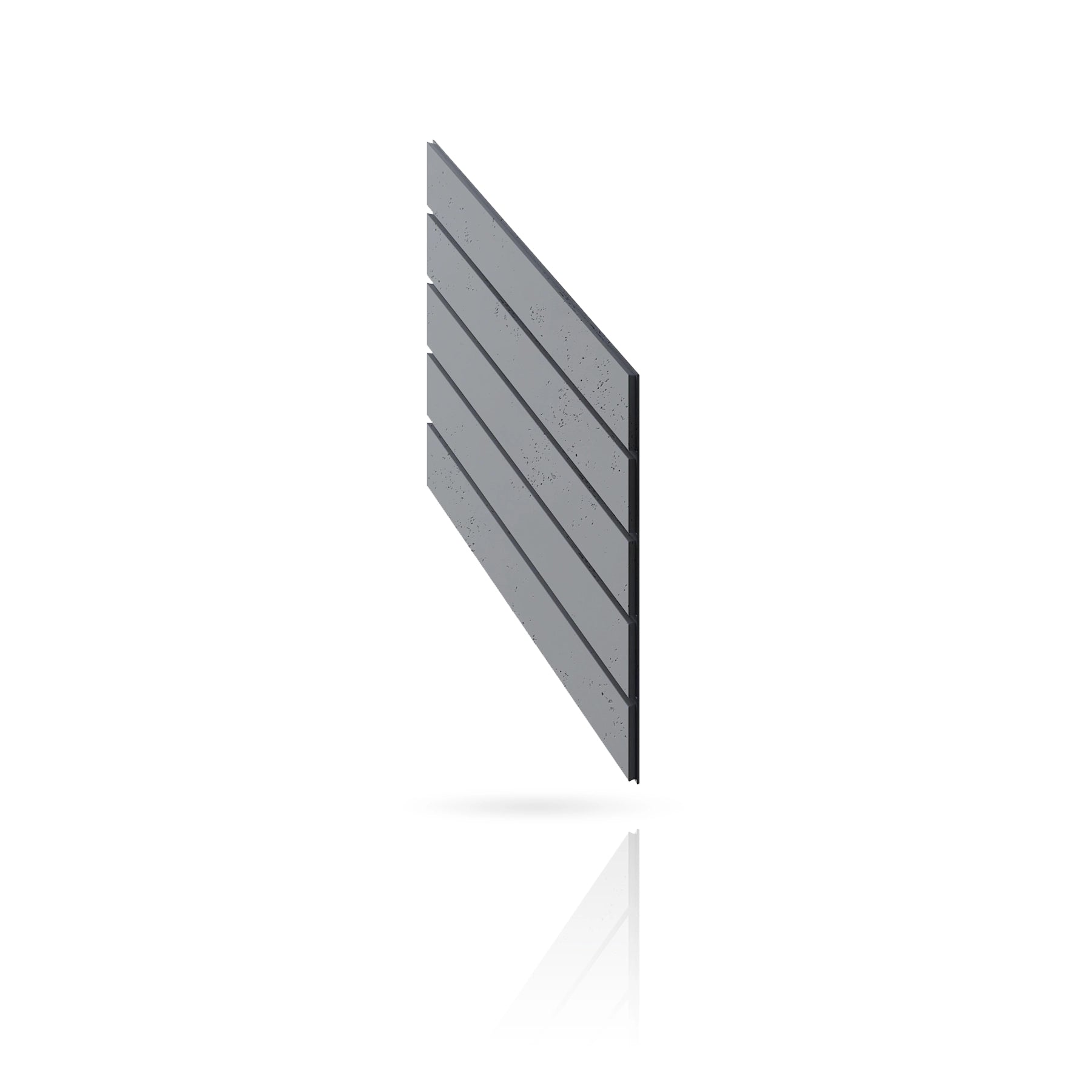 Concrete Cladding - HERRINGBONE PART Wall Panels colour swatch on white background DecorMania UK