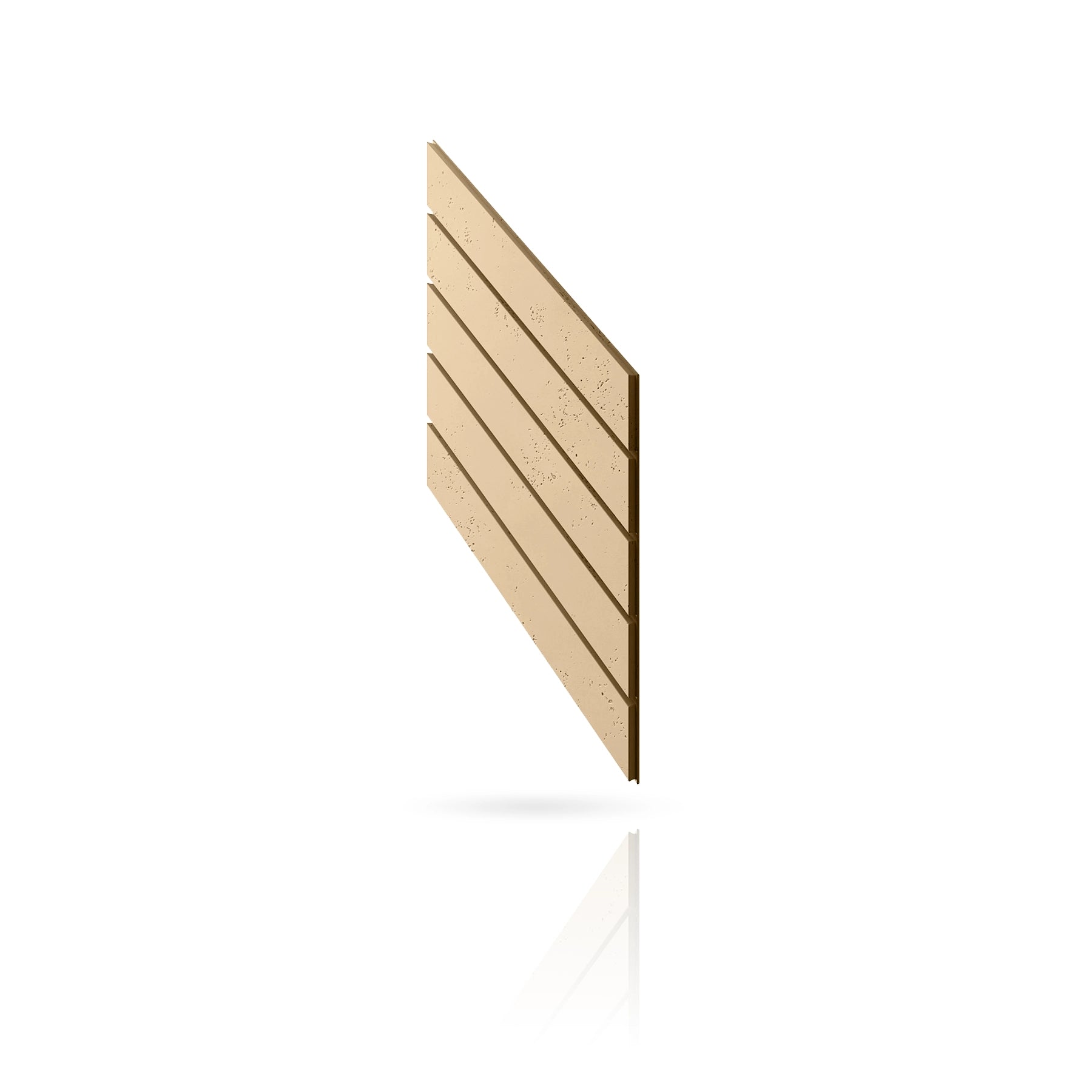 Concrete Cladding - HERRINGBONE PART Wall Panels colour swatch on white background DecorMania UK