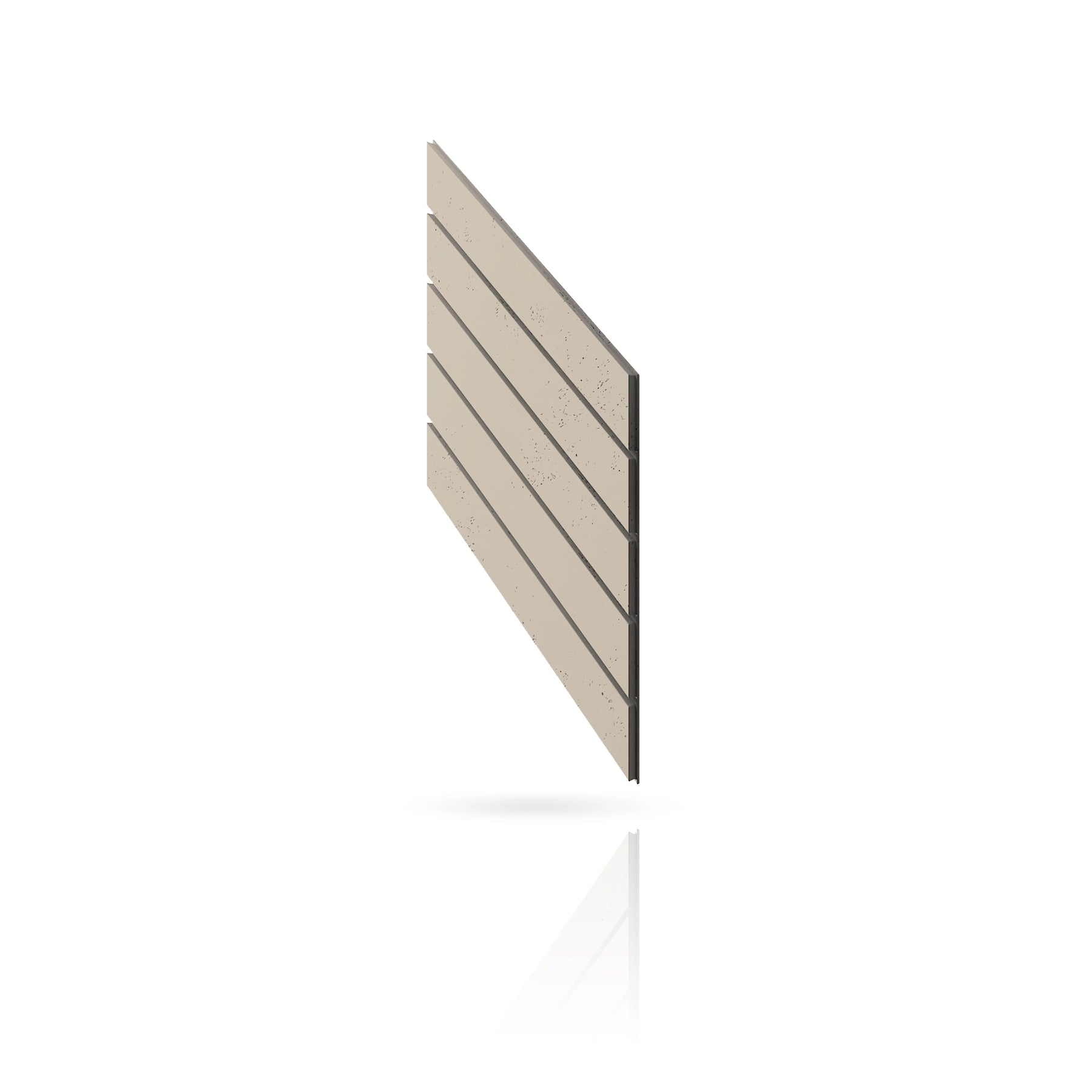 Concrete Cladding - HERRINGBONE PART Wall Panels colour swatch on white background DecorMania UK
