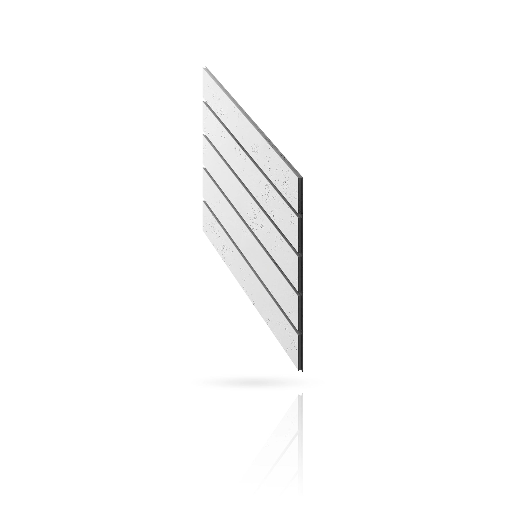 Concrete Cladding - HERRINGBONE PART Wall Panels colour swatch on white background DecorMania UK