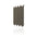 Concrete Cladding - HERRINGBONE S Wall Panels colour swatch on white background DecorMania UK