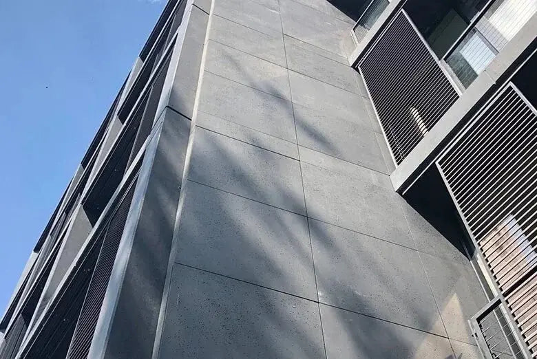 architectural GRC concrete wall panels used as building facade | DecorMania UK