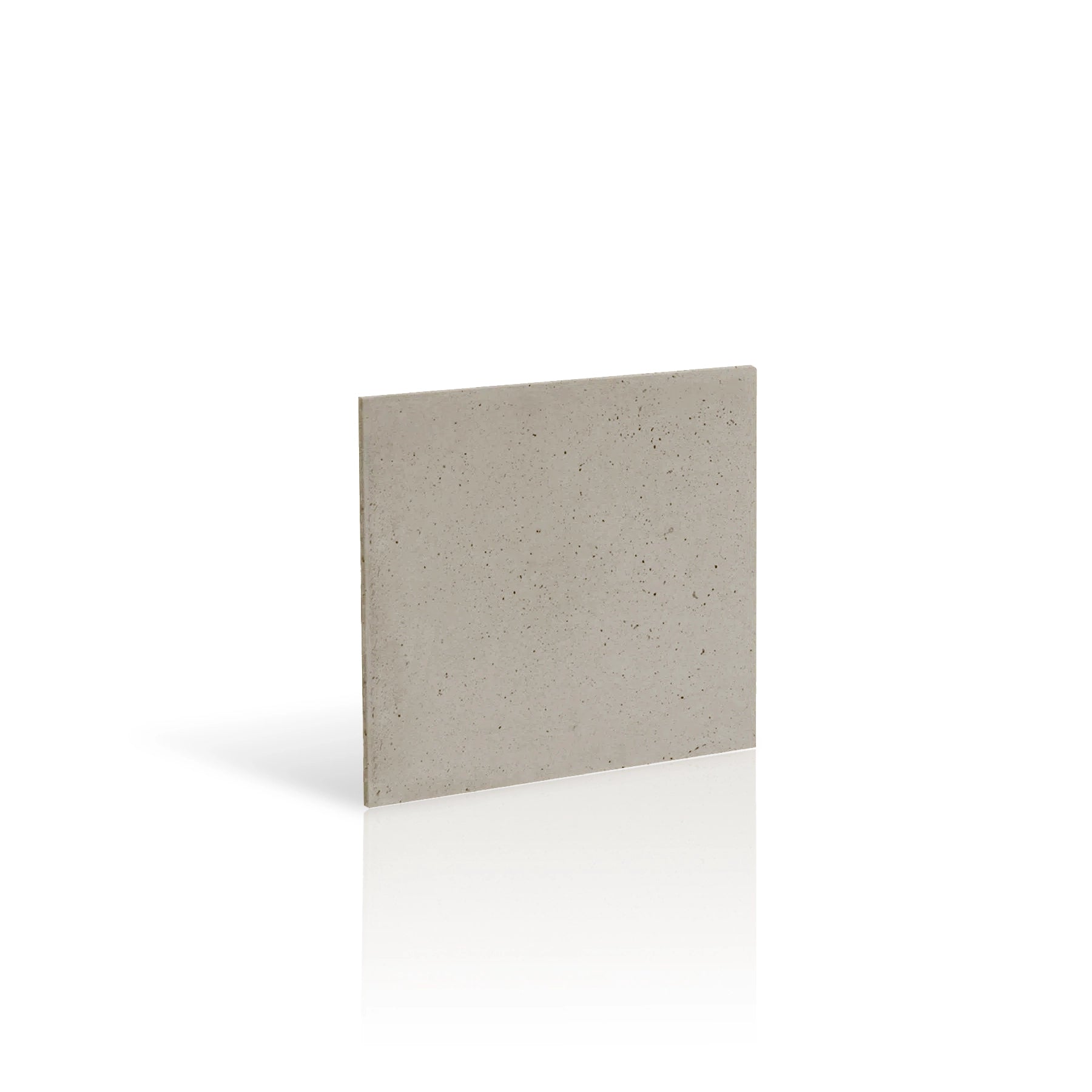 Concrete Wall Panel EXTERIOR 60 x 60 cm colour swatch ON WHITE BACKGROUND DecorMania UK