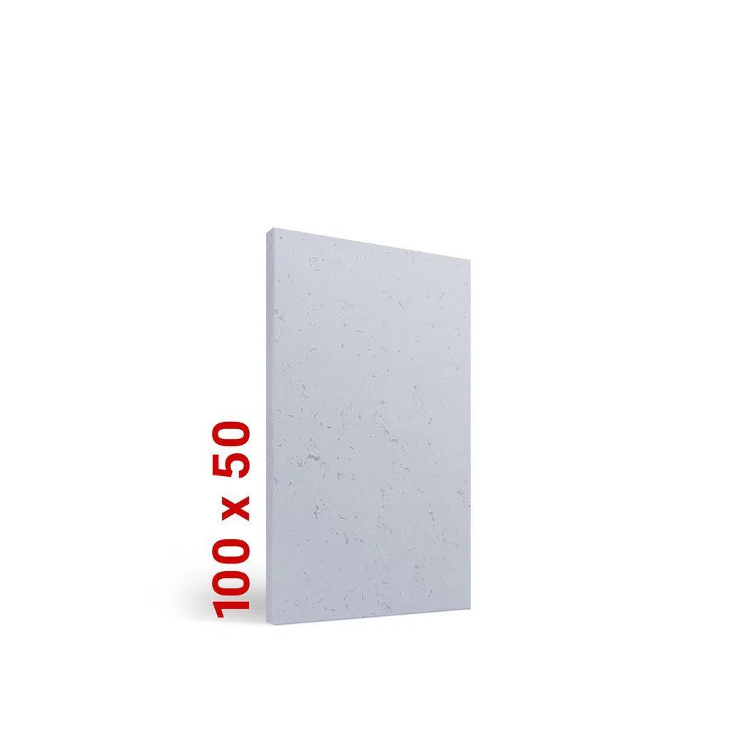Dimensions of Concrete Wall Panel INTERIOR - 100 x 50 cm | DecorMania UK