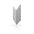 Concrete Cladding HERRINGBONE BOLD Wall Panels Light Grey B1 colour on white background DecorMania UK