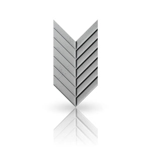 Concrete Cladding - HERRINGBONE L REVERS Wall Panels | DecorMania UK