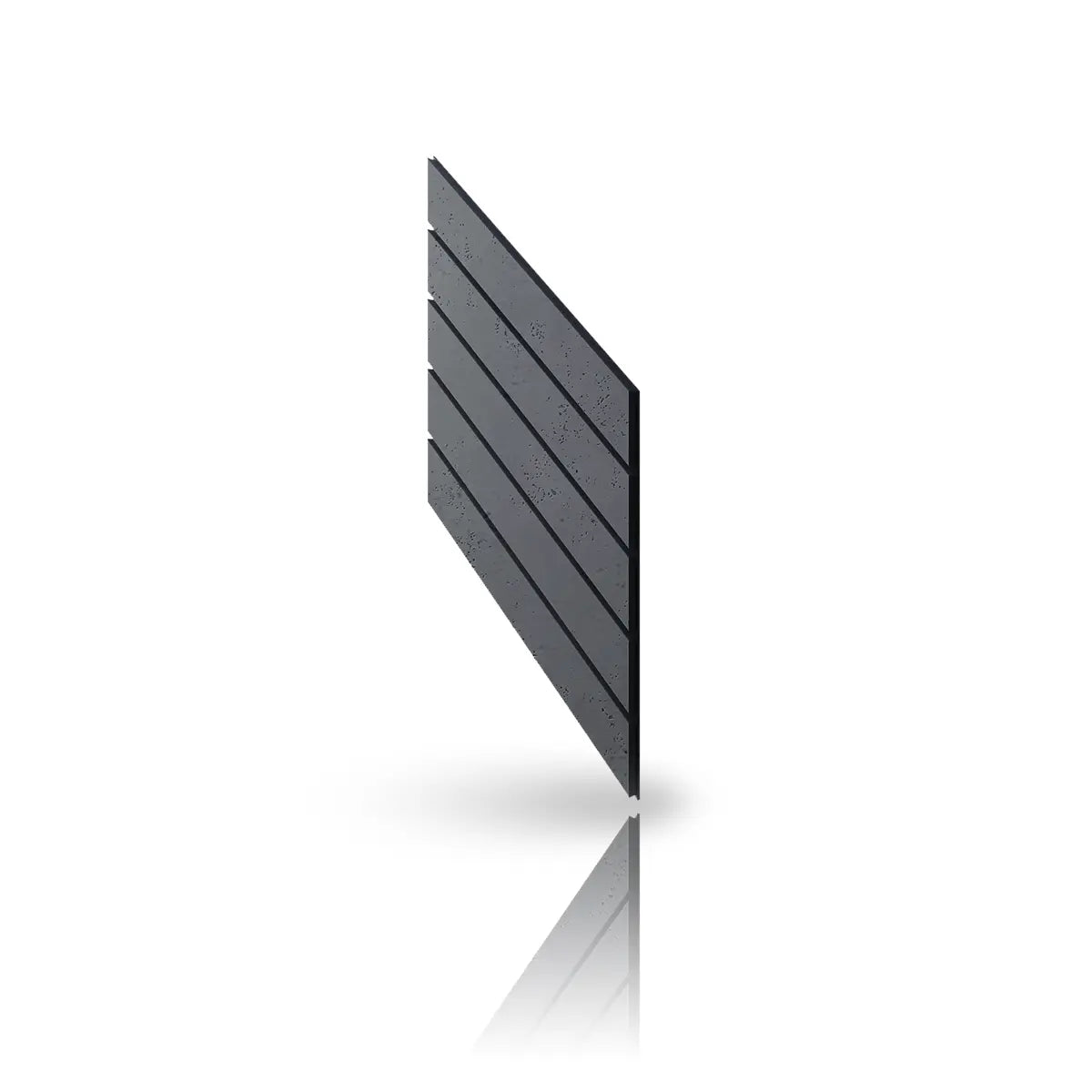 Concrete Cladding HERRINGBONE PART Wall Panels B8 colour on white background DecorMania UK
