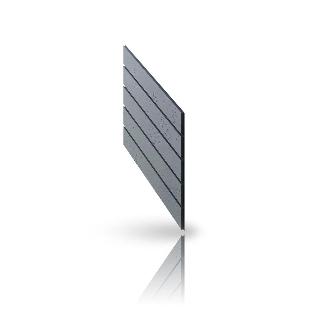 Concrete Cladding HERRINGBONE PART Wall Panels S96 colour on white background DecorMania UK