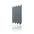Concrete Cladding HERRINGBONE S Wall Panels Dark Grey S96 colour on white background DecorMania UK