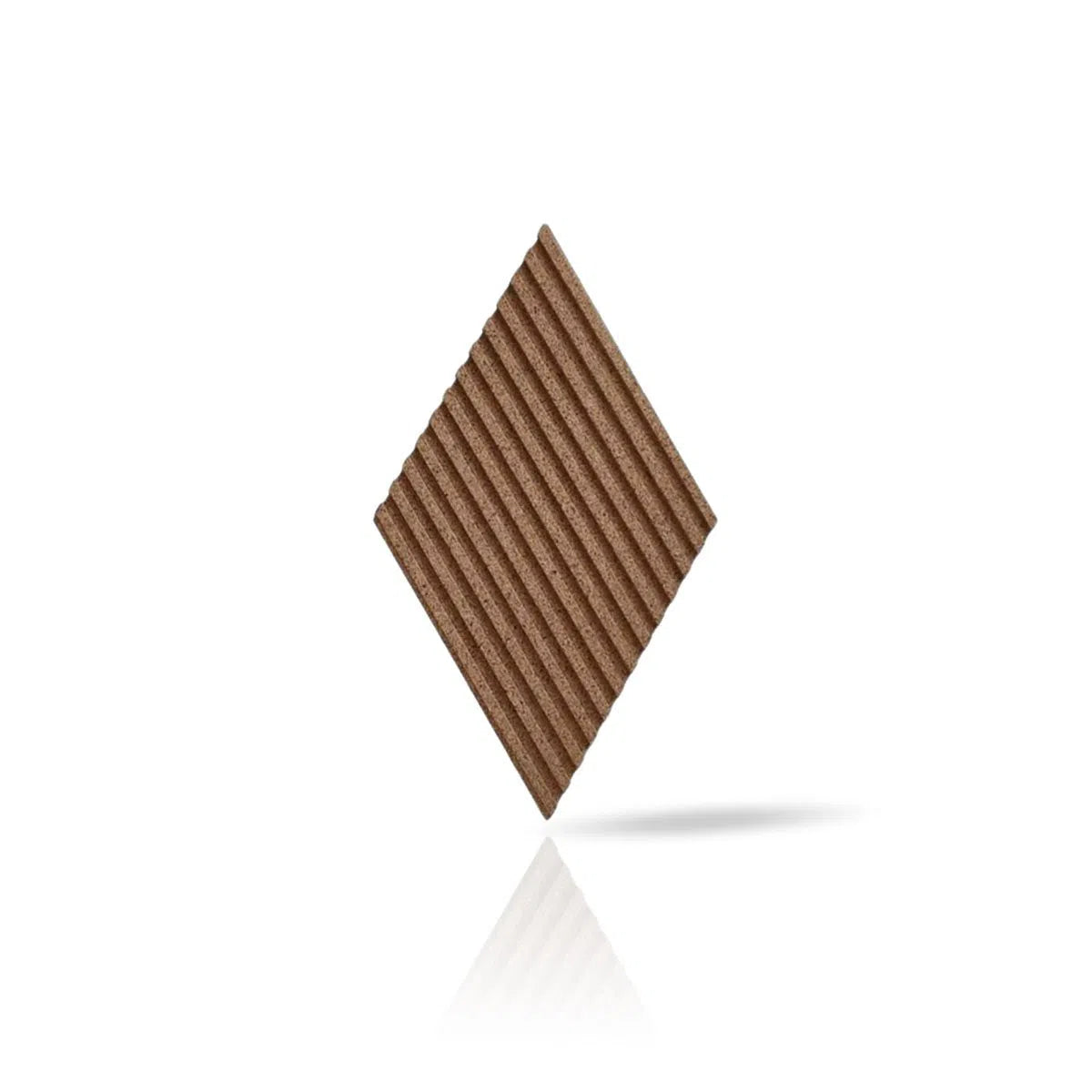 Cork Wall Panels sample on white background DecorMania UK