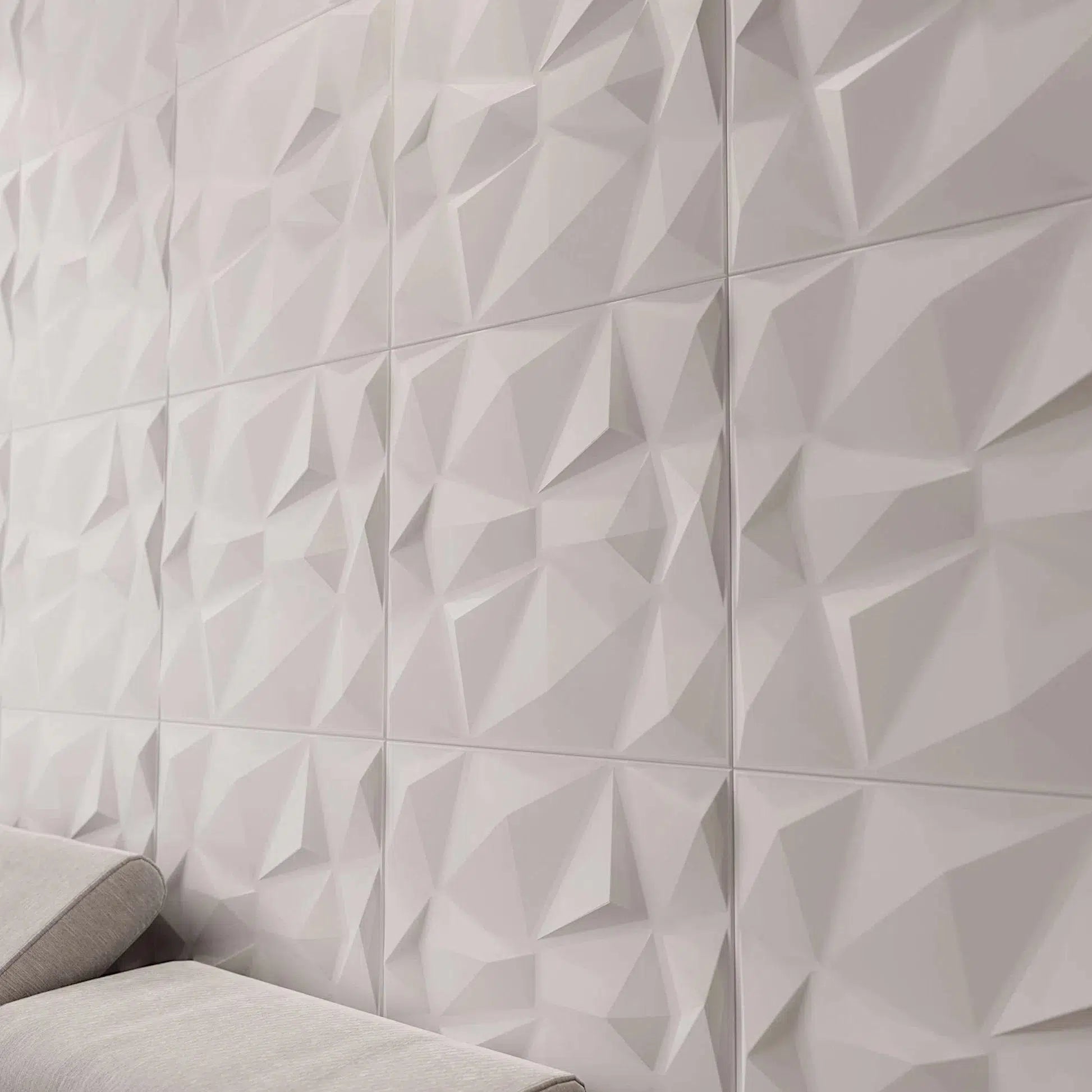 DIAMOND 3D Decorative Wall Panels - Polystyrene closeup | DecorMania UK
