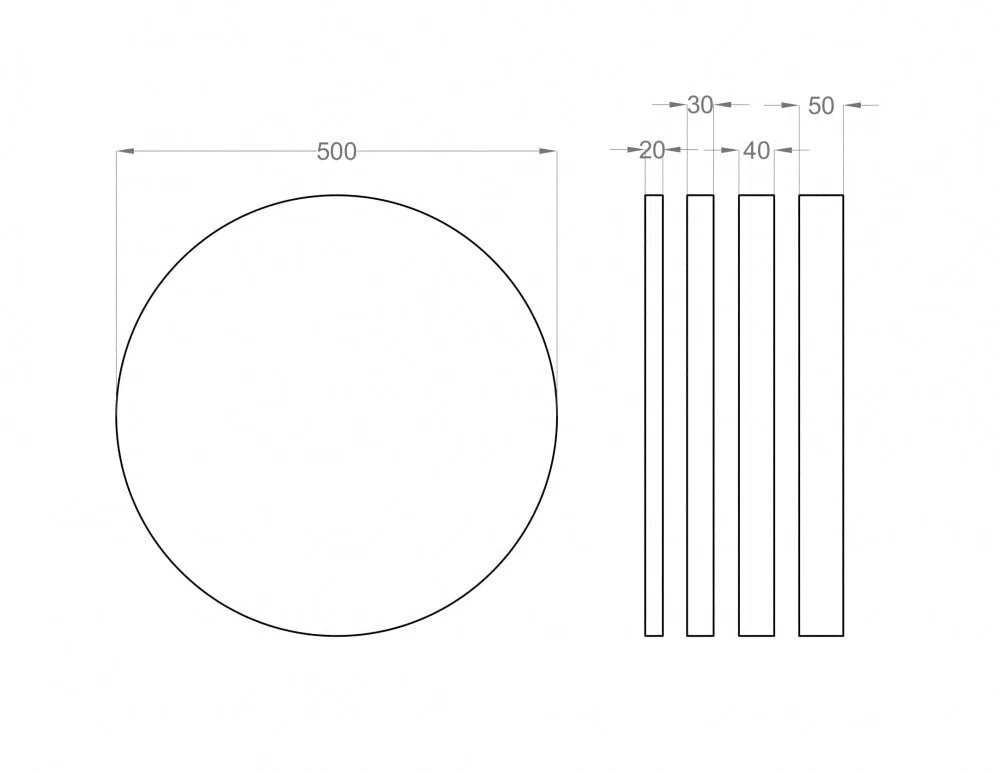 DOT L Soft Acoustic Wall Panel measurements 3D Wall Panels | DecorMania UK