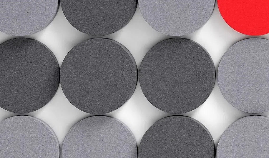 DOT M Soft Acoustic Wall Panel texture closeup 3D Wall Panels | DecorMania UK