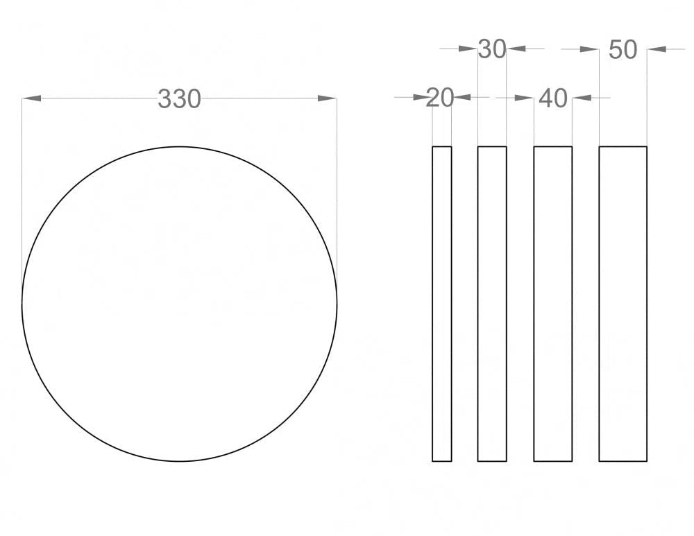 DOT M Soft Acoustic Wall Panel dimensions 3D Wall Panels | DecorMania UK