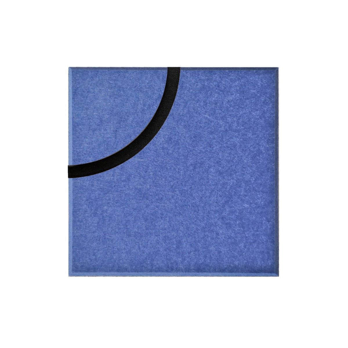 Decorative 3D PET Felt Wall Tiles - SQUARE Deco 40x40 on white background DecorMania UK