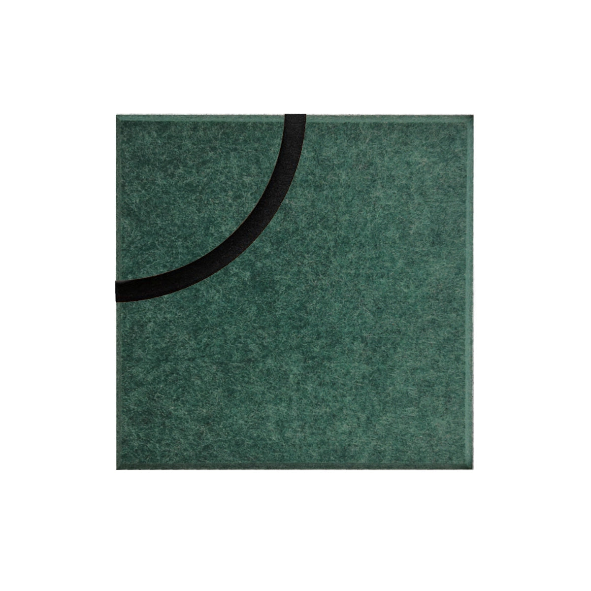 Decorative 3D PET Felt Wall Tiles - SQUARE Deco 40x40 on white background DecorMania UK