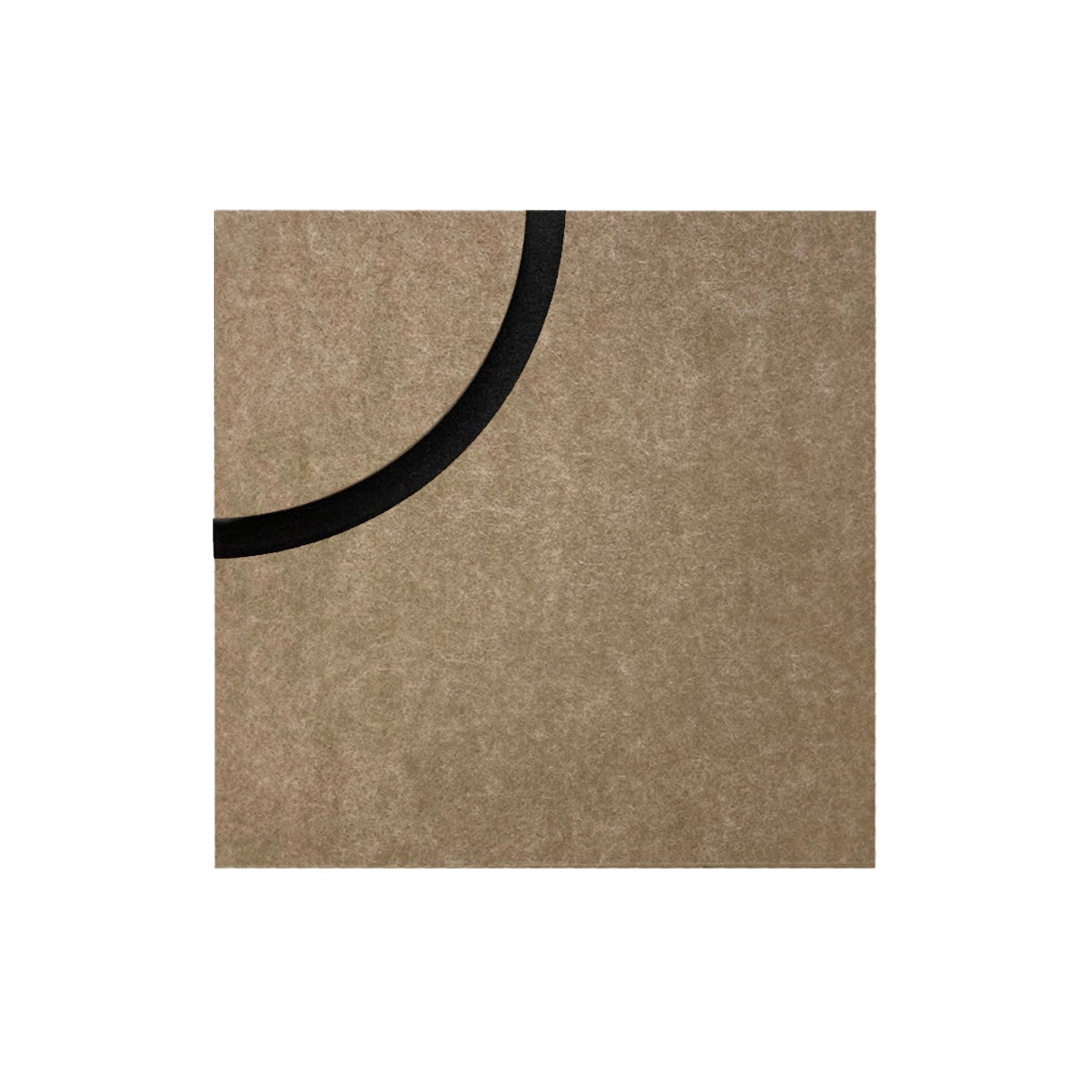 Decorative 3D PET Felt Wall Tiles - SQUARE Deco 40x40 on white background DecorMania UK