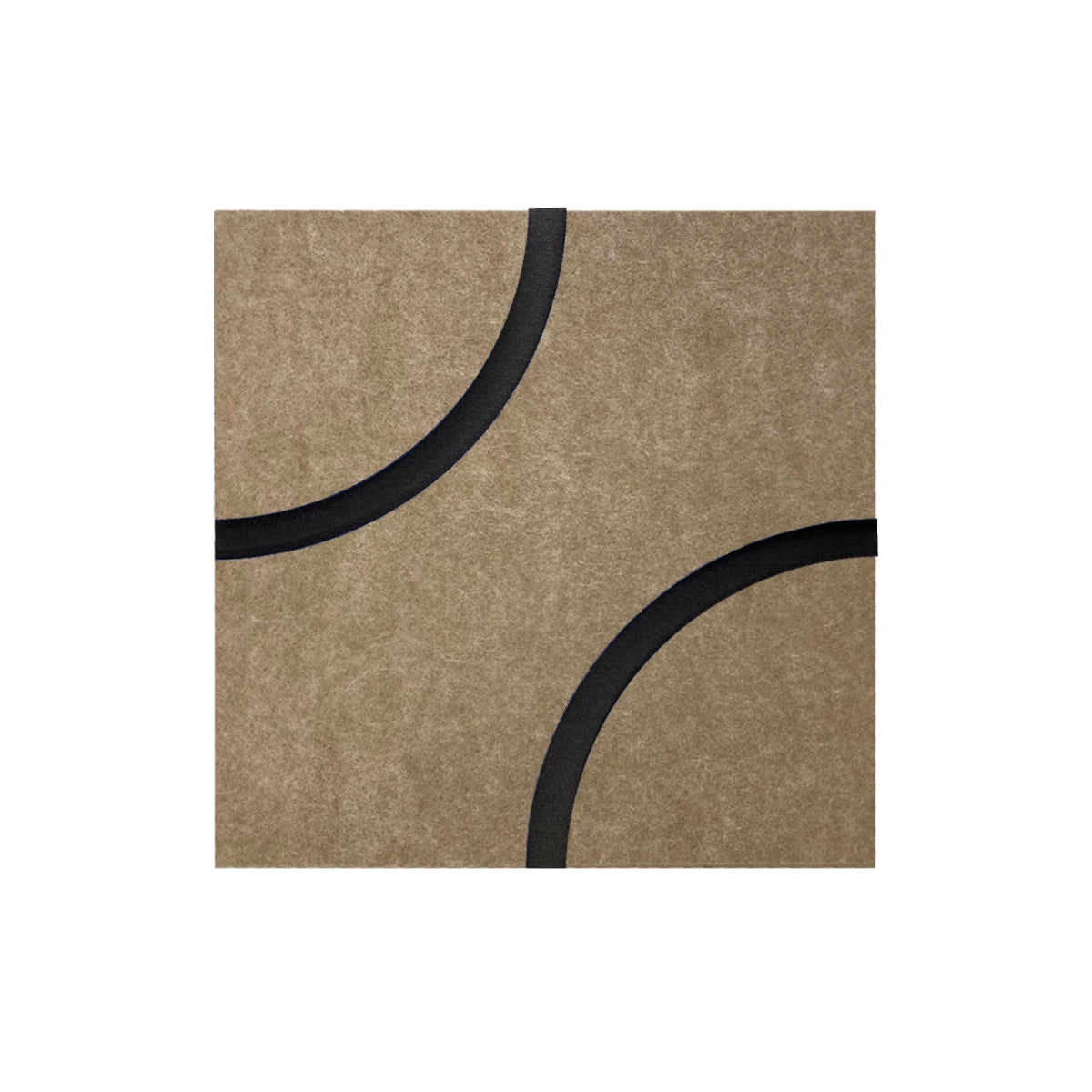 Decorative 3D PET Felt Wall Tiles - SQUARE Deco 40x40 on white background DecorMania UK