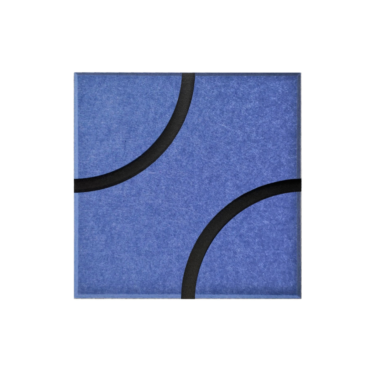 Decorative 3D PET Felt Wall Tiles - SQUARE Deco 40x40 on white background DecorMania UK