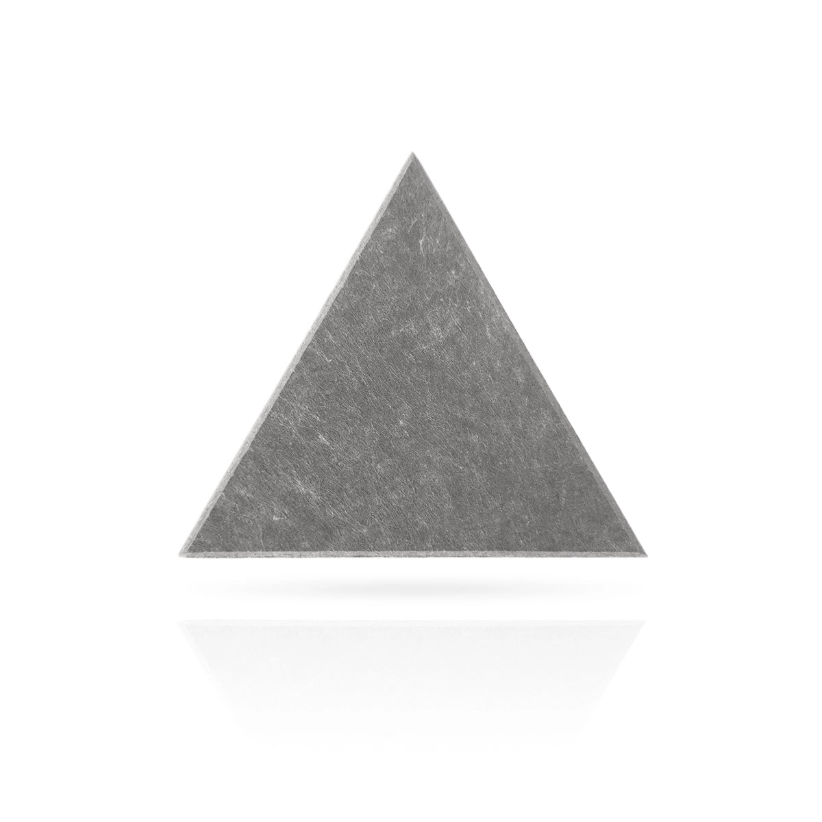 Decorative 3D PET Felt Wall Tiles - Triangle BIG on white background DecorMania UK