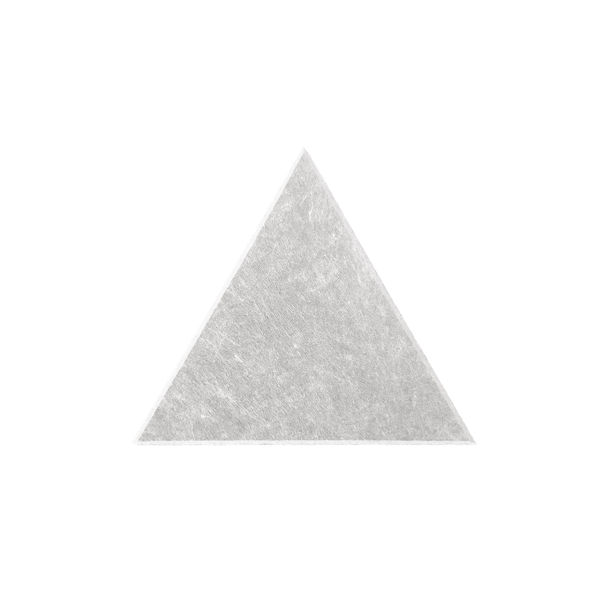 Decorative 3D PET Felt Wall Tiles - Triangle SMALL on white background DecorMania UK