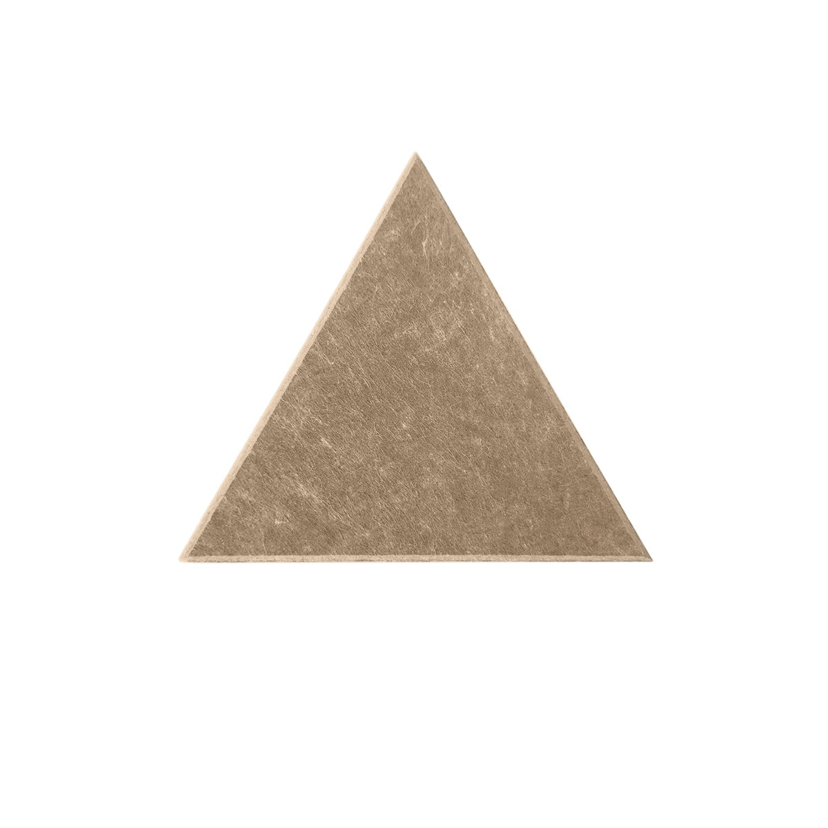 Decorative 3D PET Felt Wall Tiles - Triangle SMALL on white background DecorMania UK