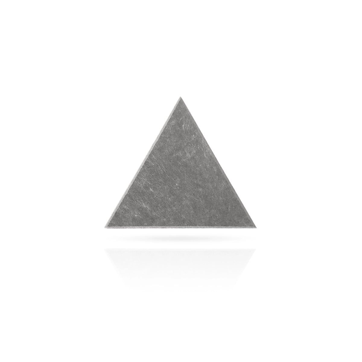 Decorative 3D PET Felt Wall Tiles - Triangle SMALL on white background DecorMania UK