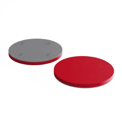 Decorative Glass Wall Panels - Acoustic Dot L on white background DecorMania UK