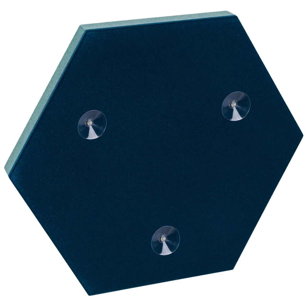 Decorative Glass Wall Panels - Acoustic Hexa L back on white background DecorMania UK