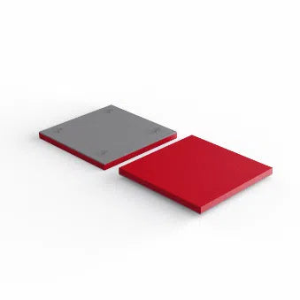 Decorative Glass Wall Panels - Acoustic Pixel L on white background DecorMania UK