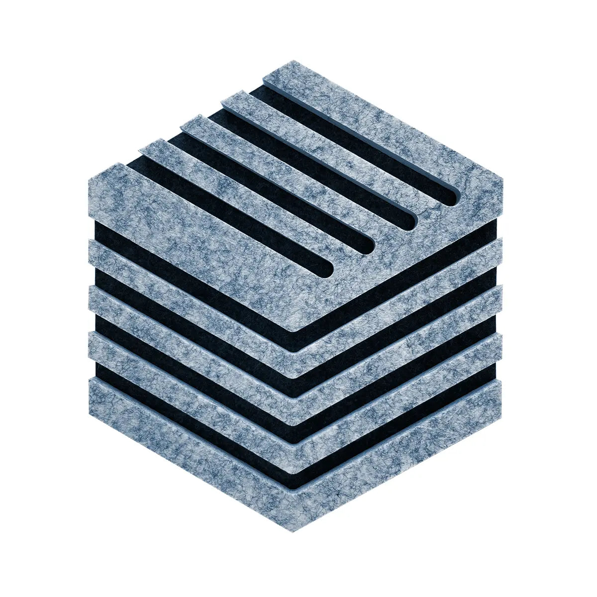 Decorative 3D Felt Wall Tiles DECO1 light blue swatch Decormania UK