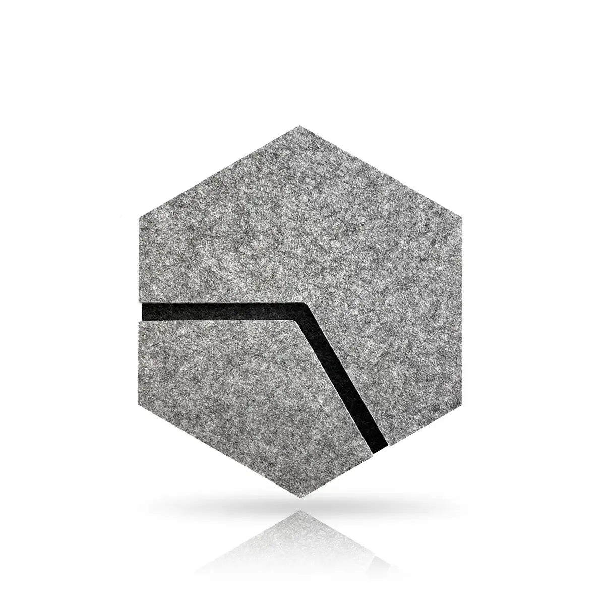 Decorative 3D Felt Wall Tiles DECO2 moon swatch on white background Decormania UK 