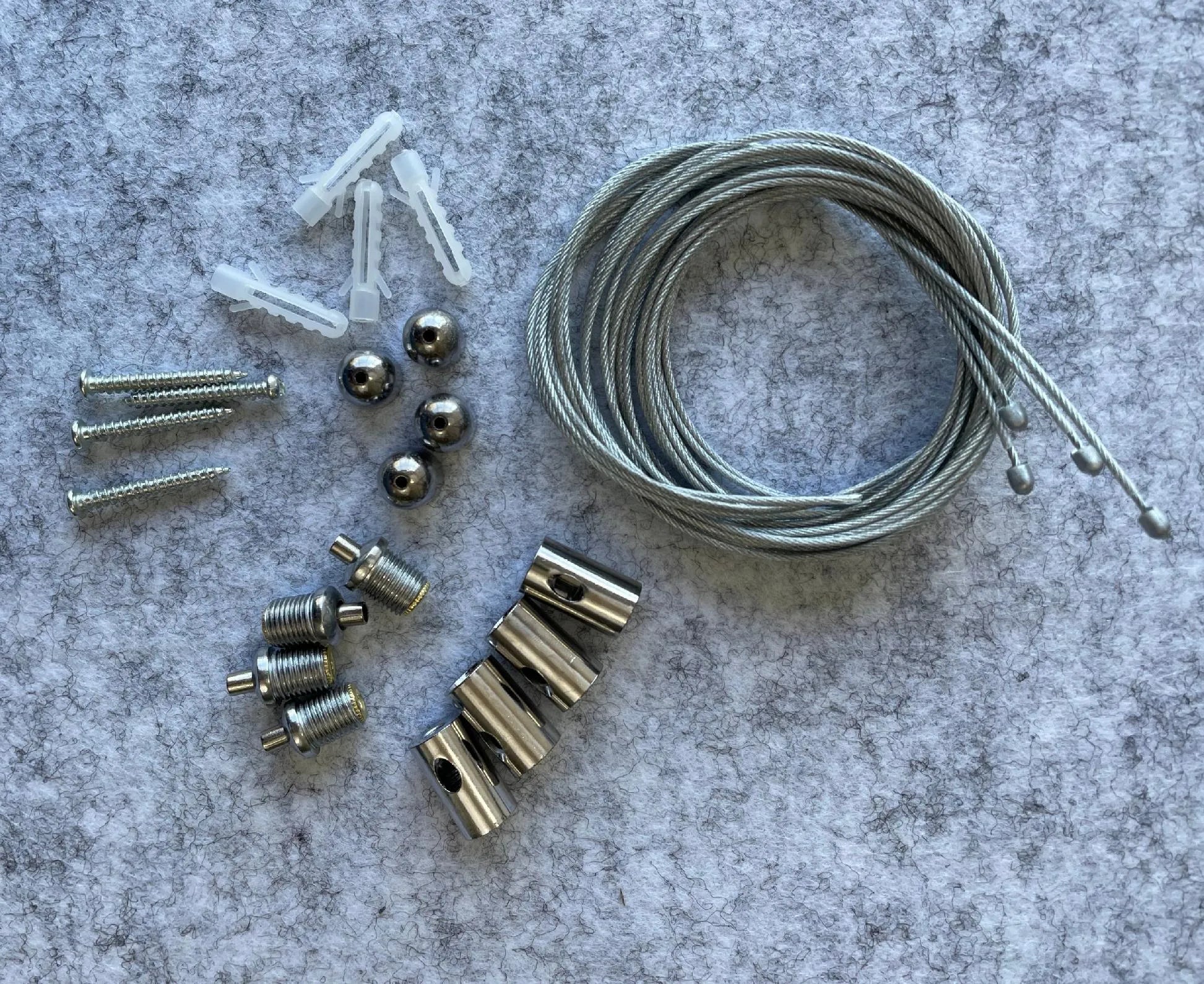 Felt Ceiling Acoustic Baffles - CLOUD colour swatch on white background DecorMania UK