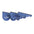 Felt Ceiling Acoustic Baffles - CLOUD colour swatch on white background DecorMania UK