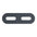 Felt Ceiling Acoustic Baffles - OVAL on white background DecorMania UK