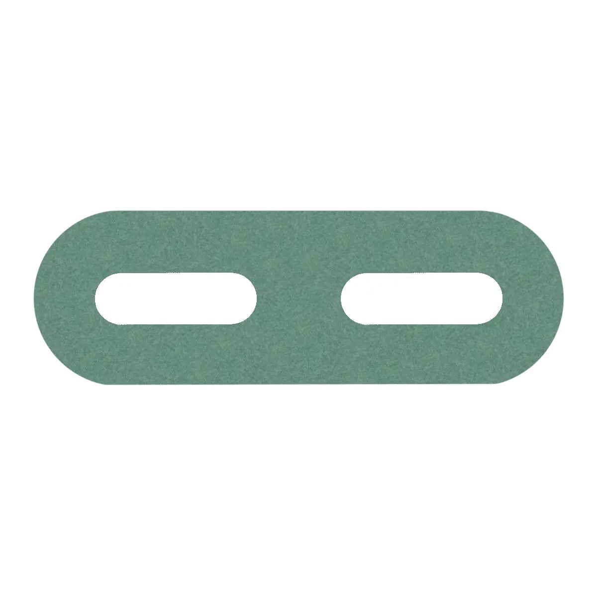 Felt Ceiling Acoustic Baffles - OVAL on white background DecorMania UK