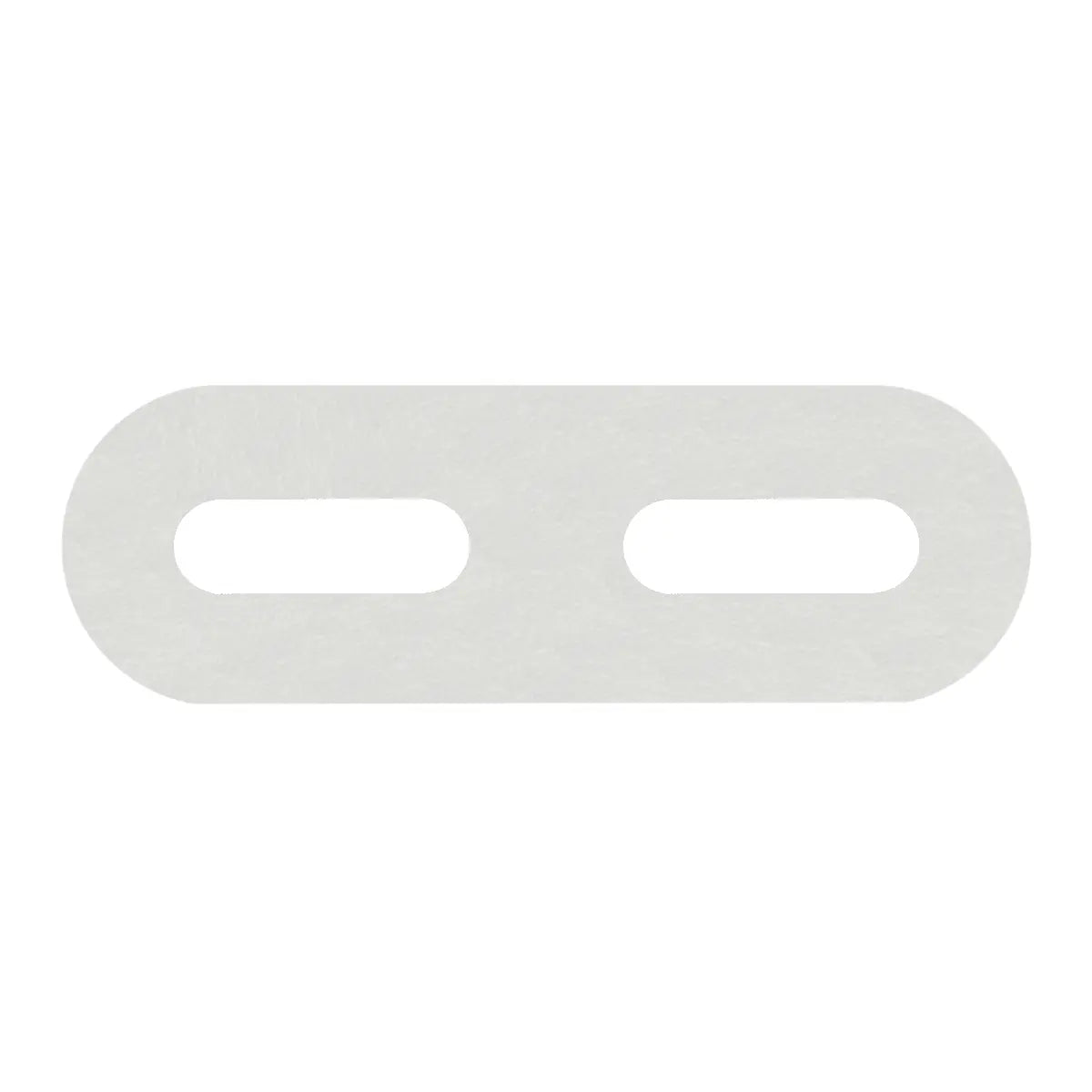 Felt Ceiling Acoustic Baffles - OVAL on white background DecorMania UK