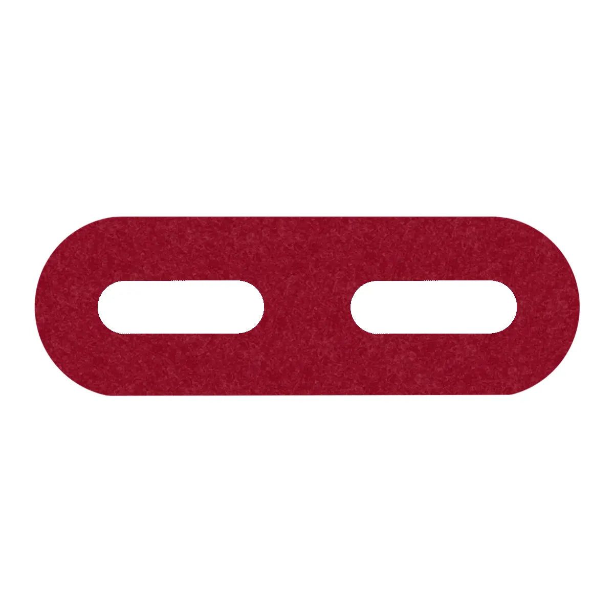 Felt Ceiling Acoustic Baffles - OVAL on white background DecorMania UK