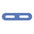 Felt Ceiling Acoustic Baffles - OVAL on white background DecorMania UK