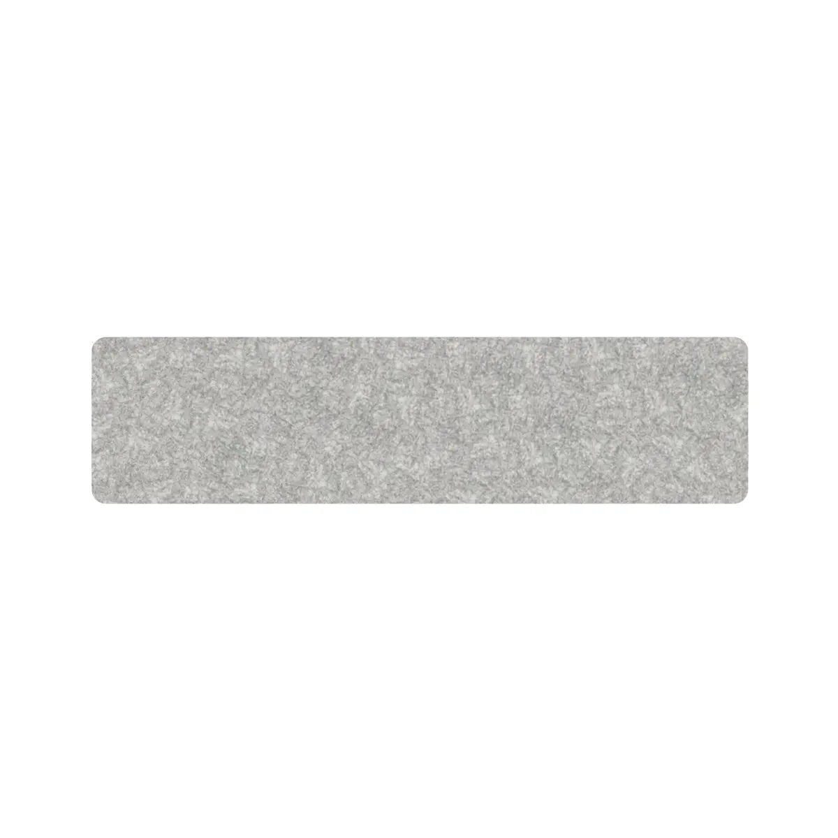 Felt Ceiling Acoustic Baffles - RECTANGLE ROUNDED swatch on white background Decormania UK