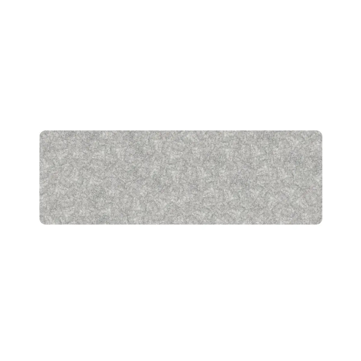 Felt Ceiling Acoustic Baffles - RECTANGLE ROUNDED swatch on white background Decormania UK