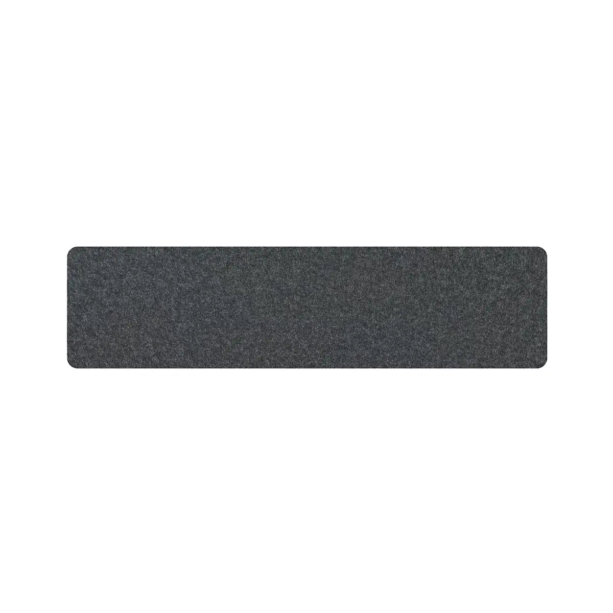 Felt Ceiling Acoustic Baffles - RECTANGLE ROUNDED swatch on white background Decormania UK