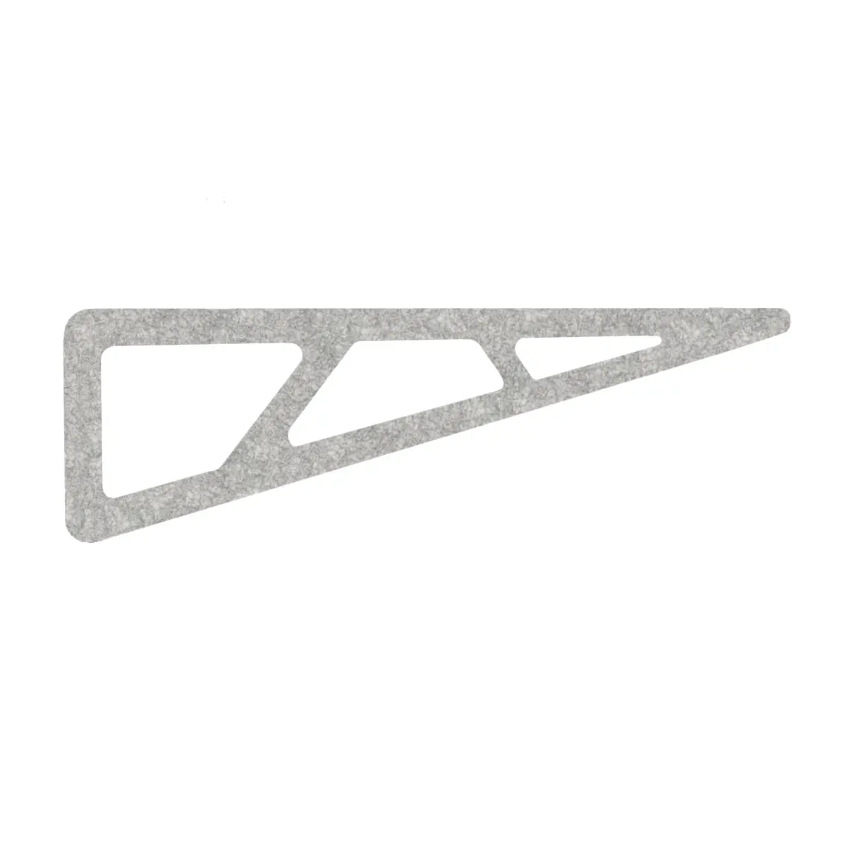 Felt Ceiling Acoustic Baffles - SLANT on white background Decormania UK