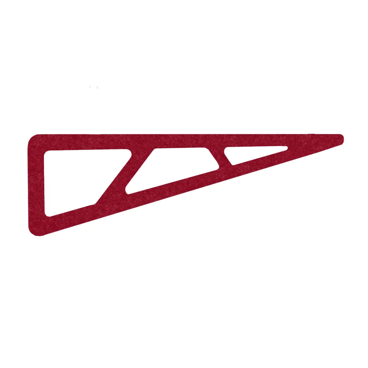 Felt Ceiling Acoustic Baffles - SLANT on white background Decormania UK