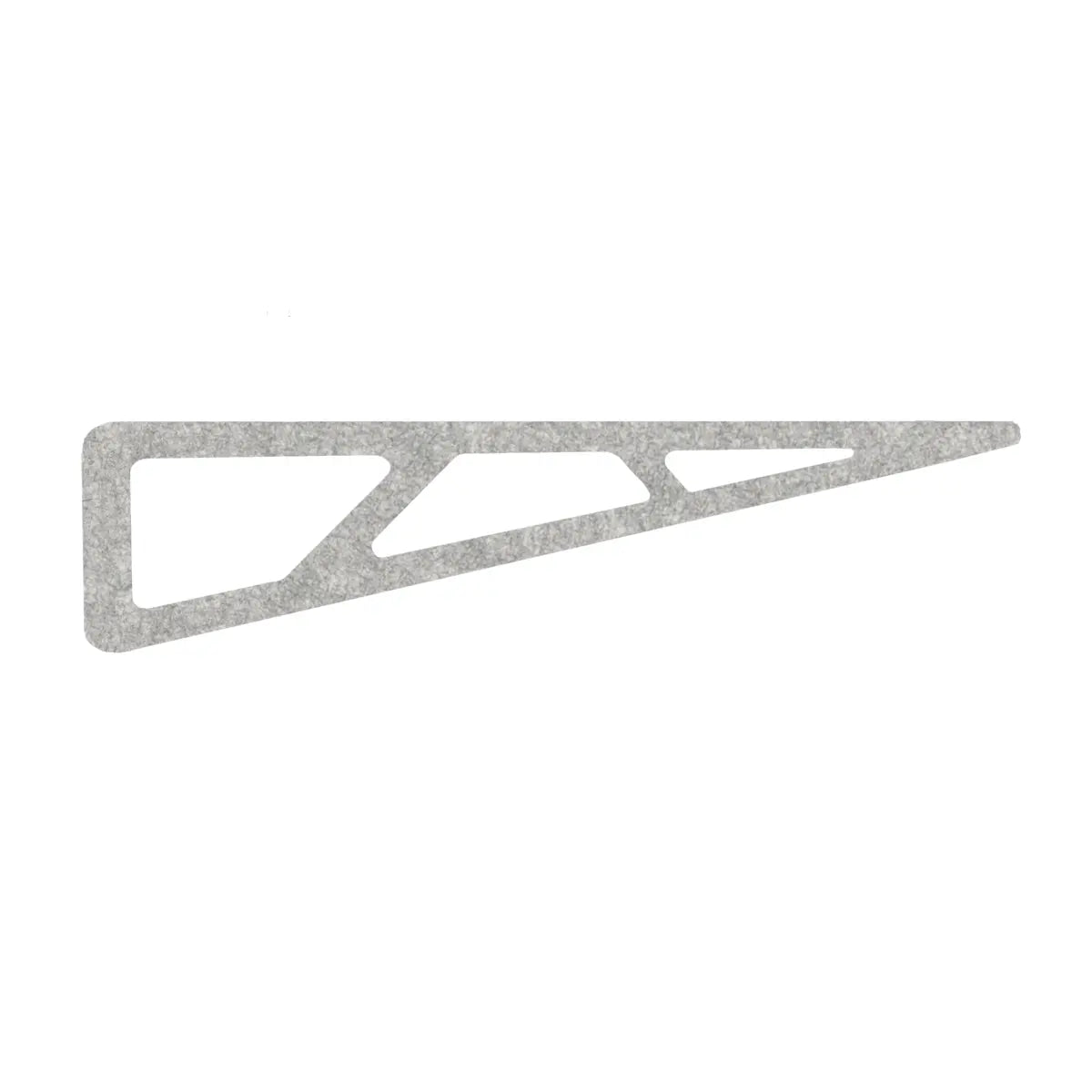 Felt Ceiling Acoustic Baffles - SLANT on white background Decormania UK