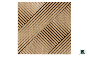GrooveCraft Milled Acoustic Wall Panels MDF 1 | Decormania UK